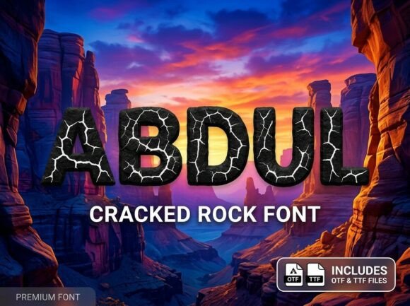 Abdul: A Display Font for Bold Visual Statements