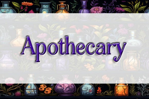 Apothecary Display Font: A Distinctive Choice for Modern Design