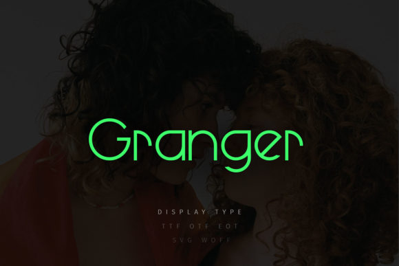 Granger: Elevating Visual Design with Minimalist Typography