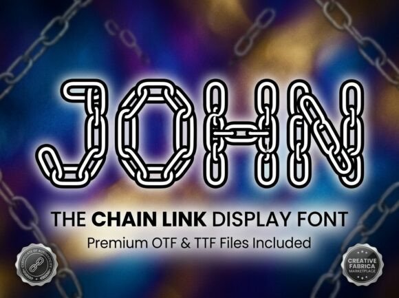 John: A Display Font for Bold, Artistic Design