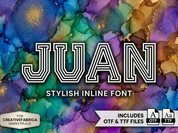 Juan: A Bold Display Font for High-Impact Design