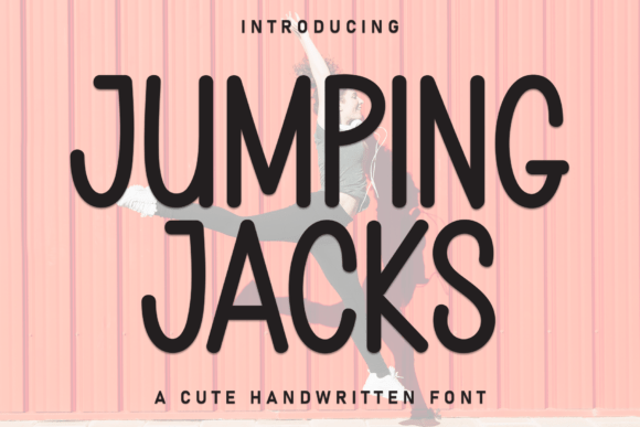 Jumping Jacks: Elevating Visual Design with Whimsical Typography