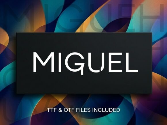 Miguel: A Bold Display Font for High-Impact Design