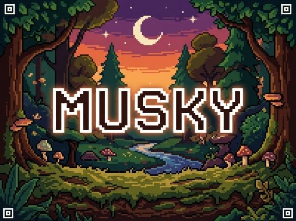 Musky: The Bold Display Font for High-Impact Design