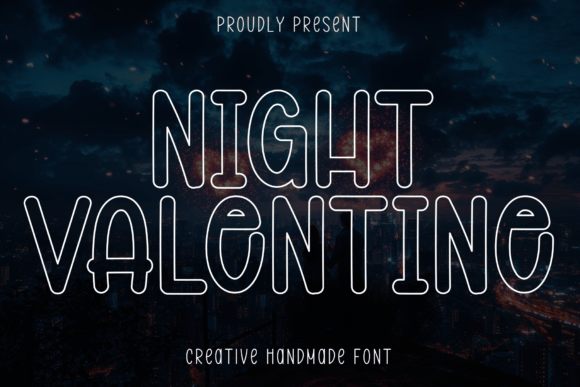 Night Valentine: A Font That Feels Like a Warm Embrace