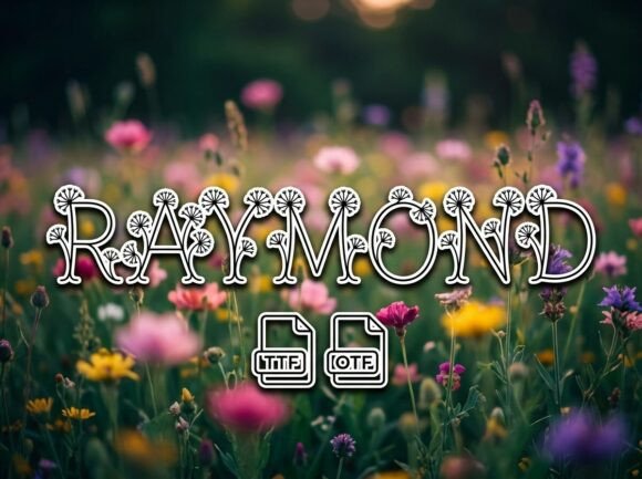 Raymond: A Display Font for Bold Visual Impact